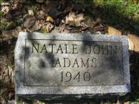 Adams, Natale John